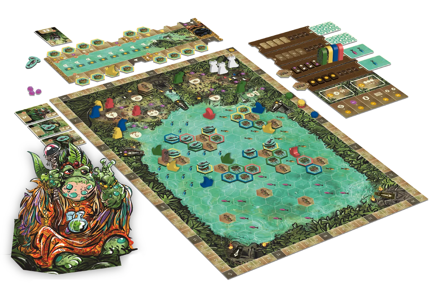 Cranio La Palude di Feya Brettspiel Familie