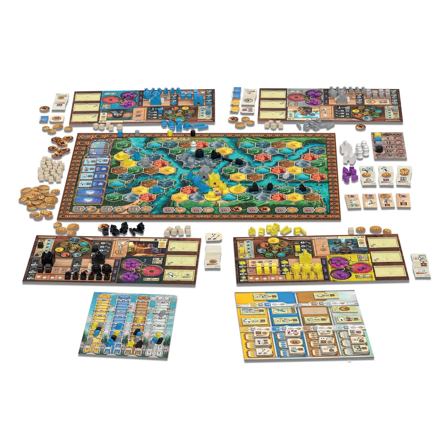 Cranio Terra Mystica Era delle Scoperte Brettspiel Strategie