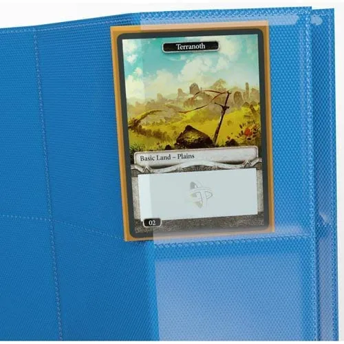 Gamegenic Sideloading 18-Pocket Pages Blau 10 Stück