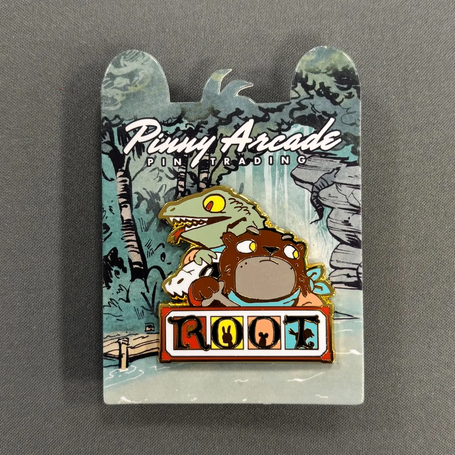 Leder Games Root Riverfolk Pin Anstecker 1,5 Zoll