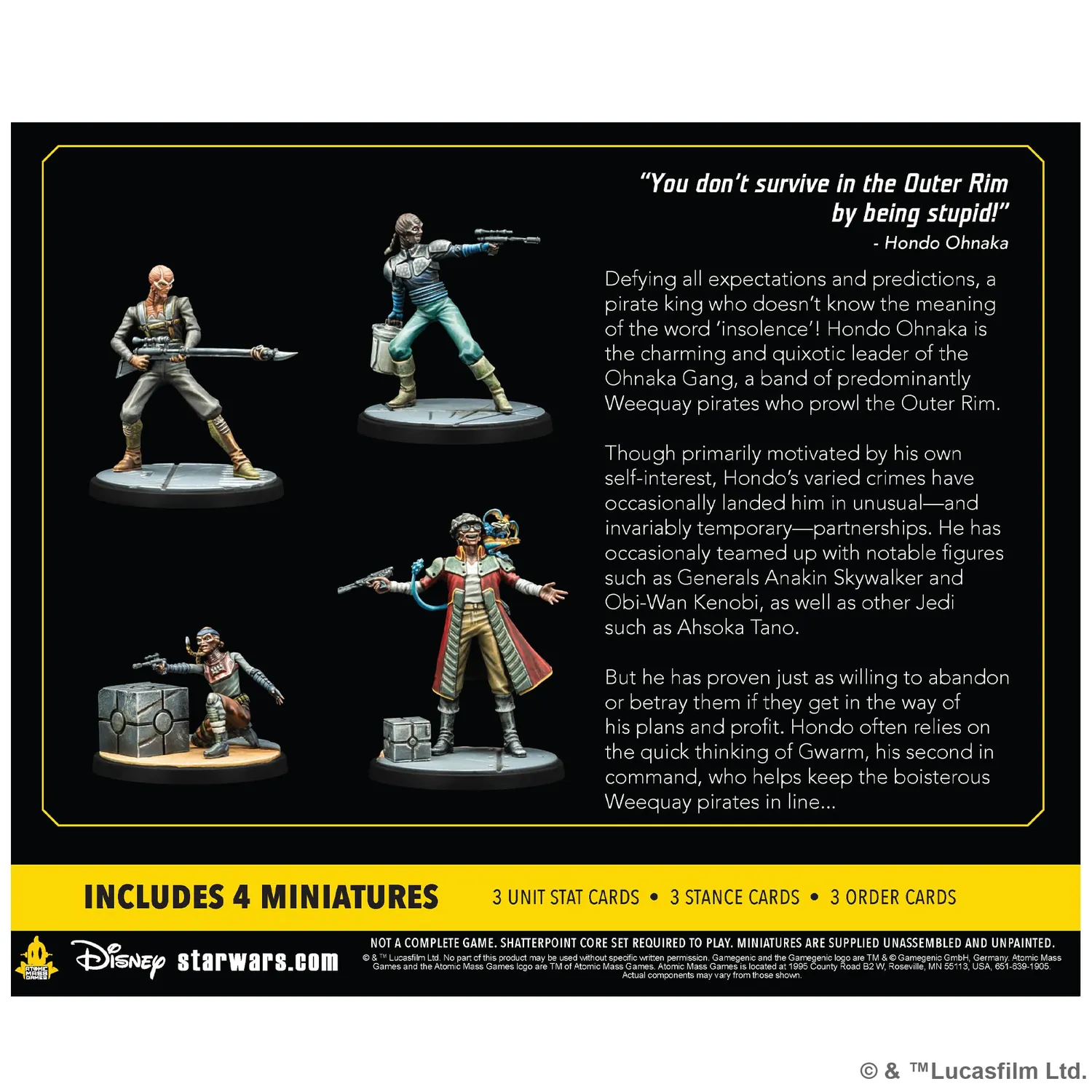 Star Wars Shatterpoint That's Good Business Squad-Pack Deutsch