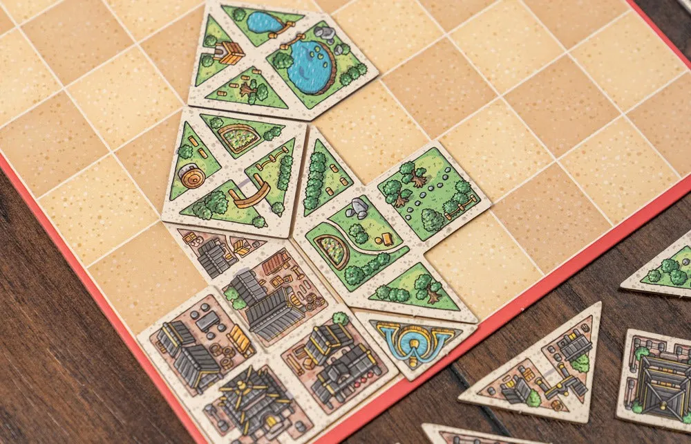 Capstone Games Tangram City Legespiel Familie