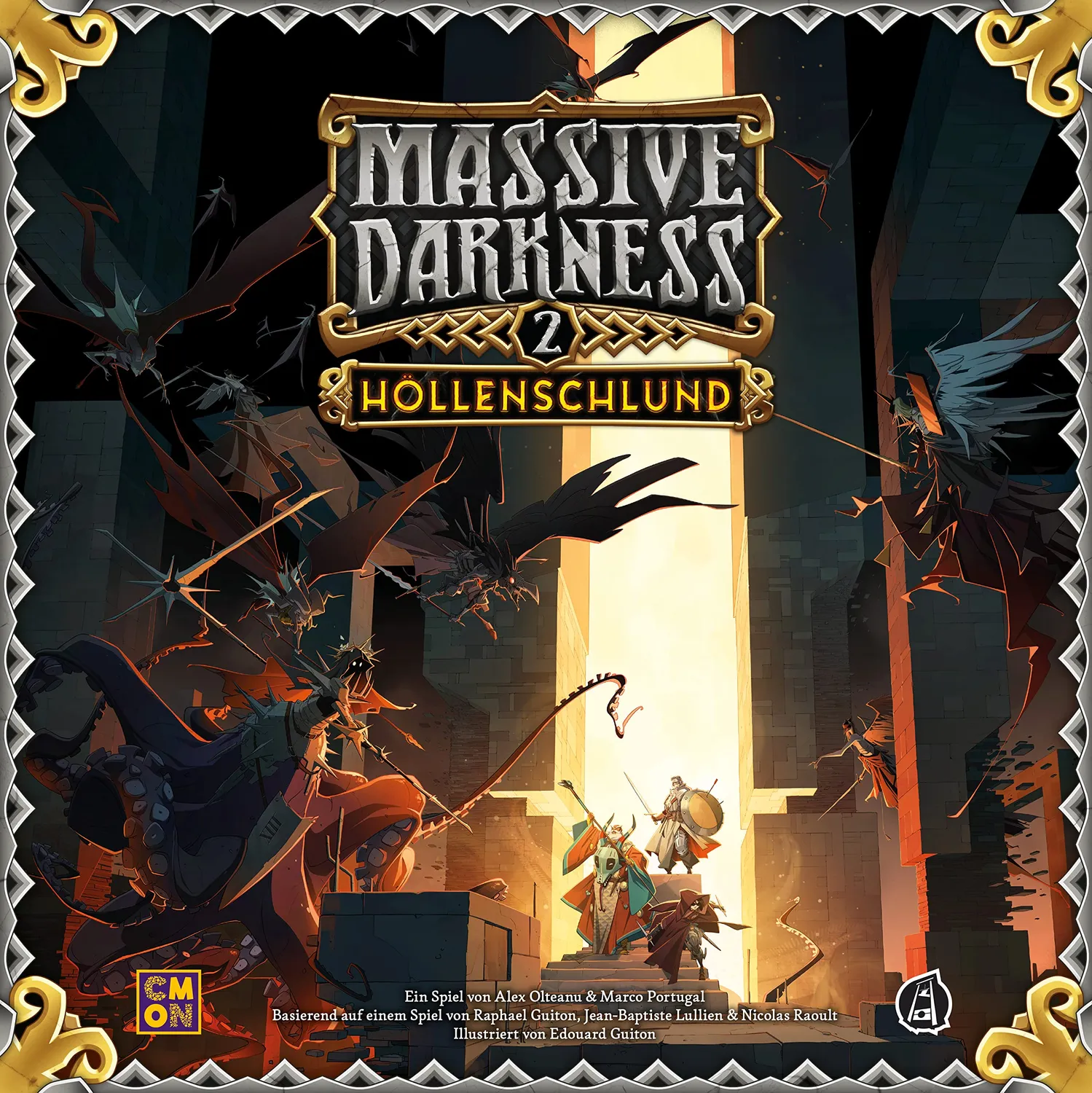 CMON Massive Darkness 2 Höllenschlund Grundspiel Deutsch