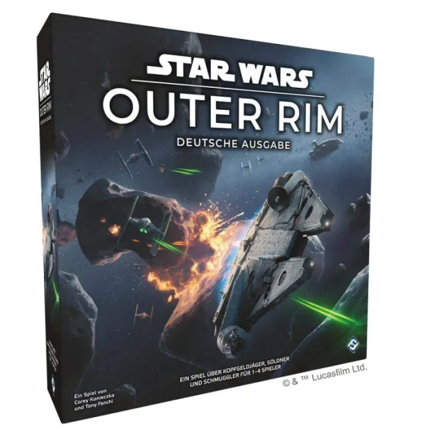 Fantasy Flight Star Wars Outer Rim Grundspiel Brettspiel 1-4