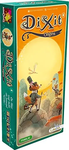 Asmodee Dixit 4 Origins Erweiterung Deutsch fantasievoll