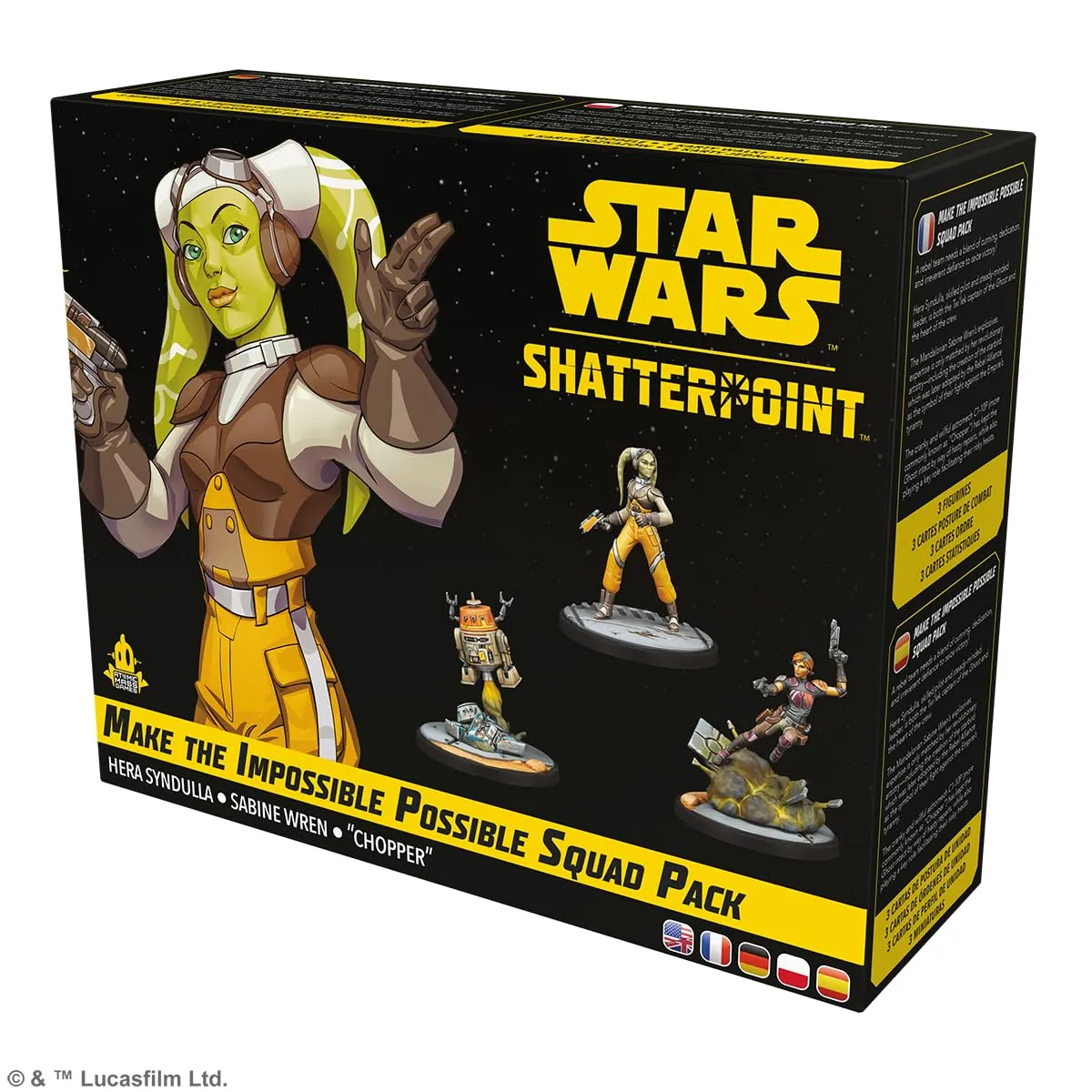 Atomic Mass Games Star Wars Shatterpoint Unmögliche Squad Pack Deutsch