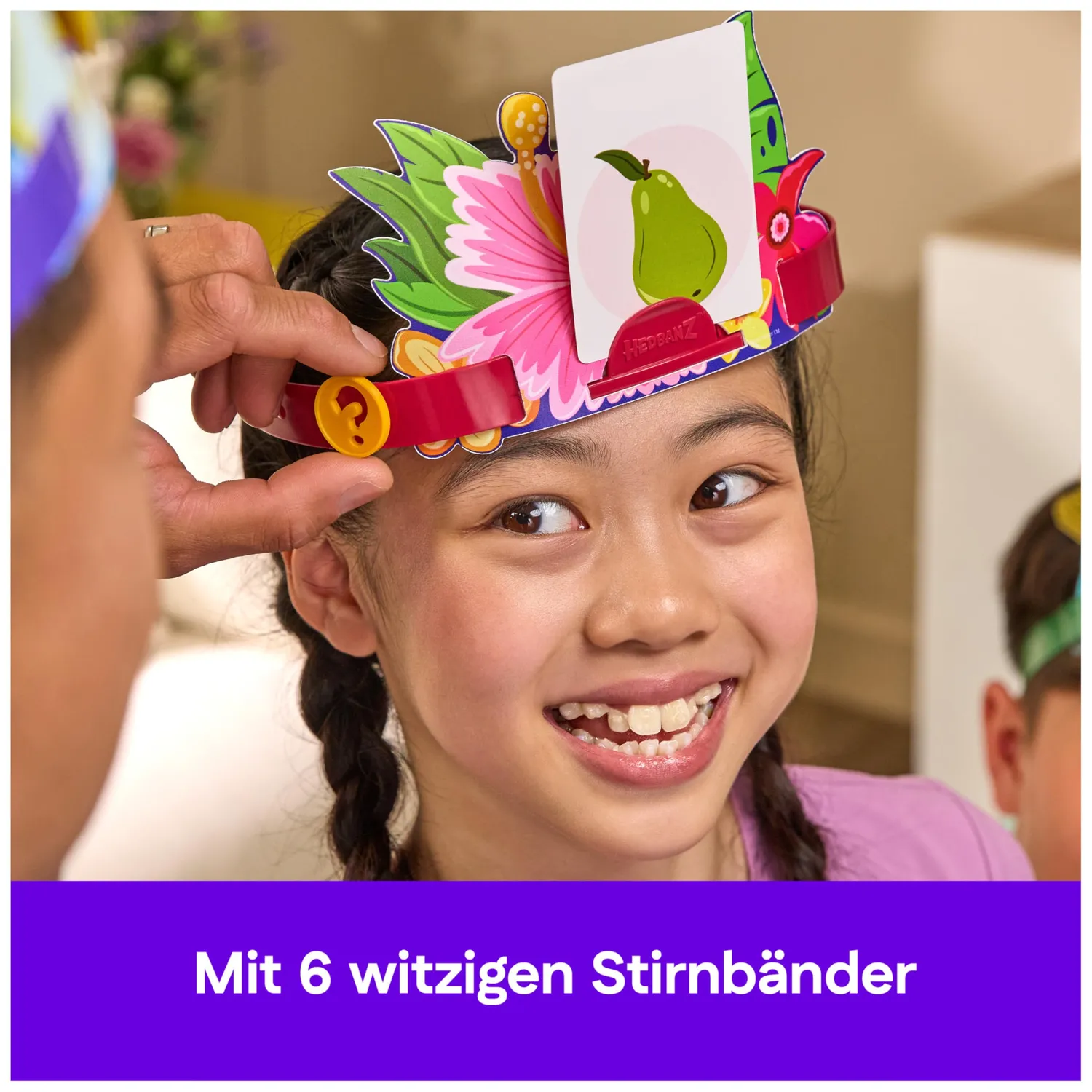 Spin Master Hedbanz Wer bin ich Ratespiel Braun Familie