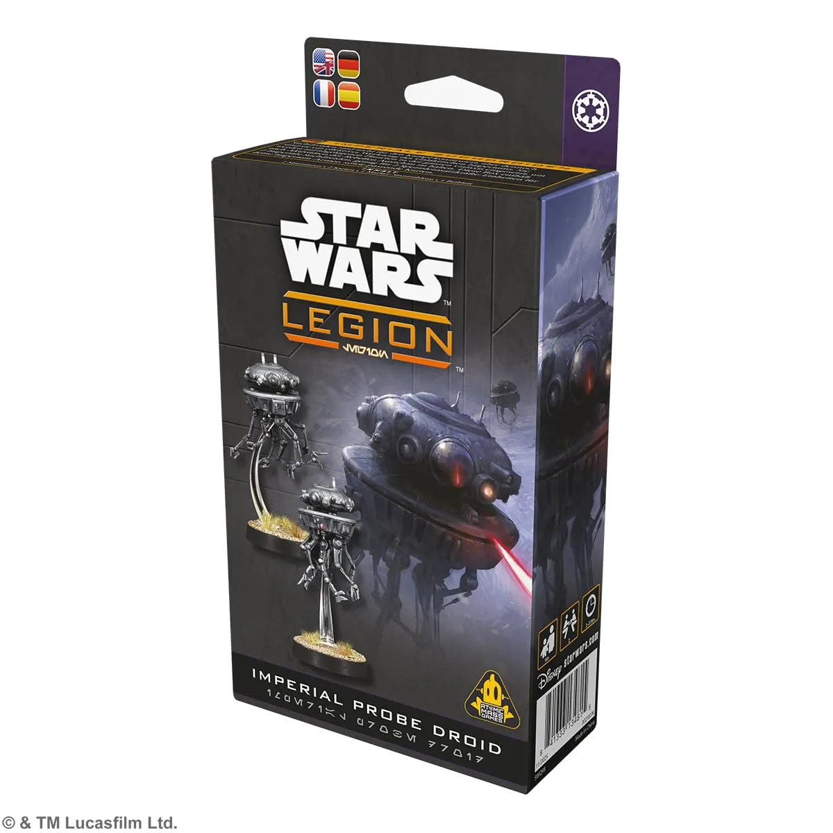 Asmodee Star Wars Legion Imperiale Suchdroiden Erweiterung 2 Minis