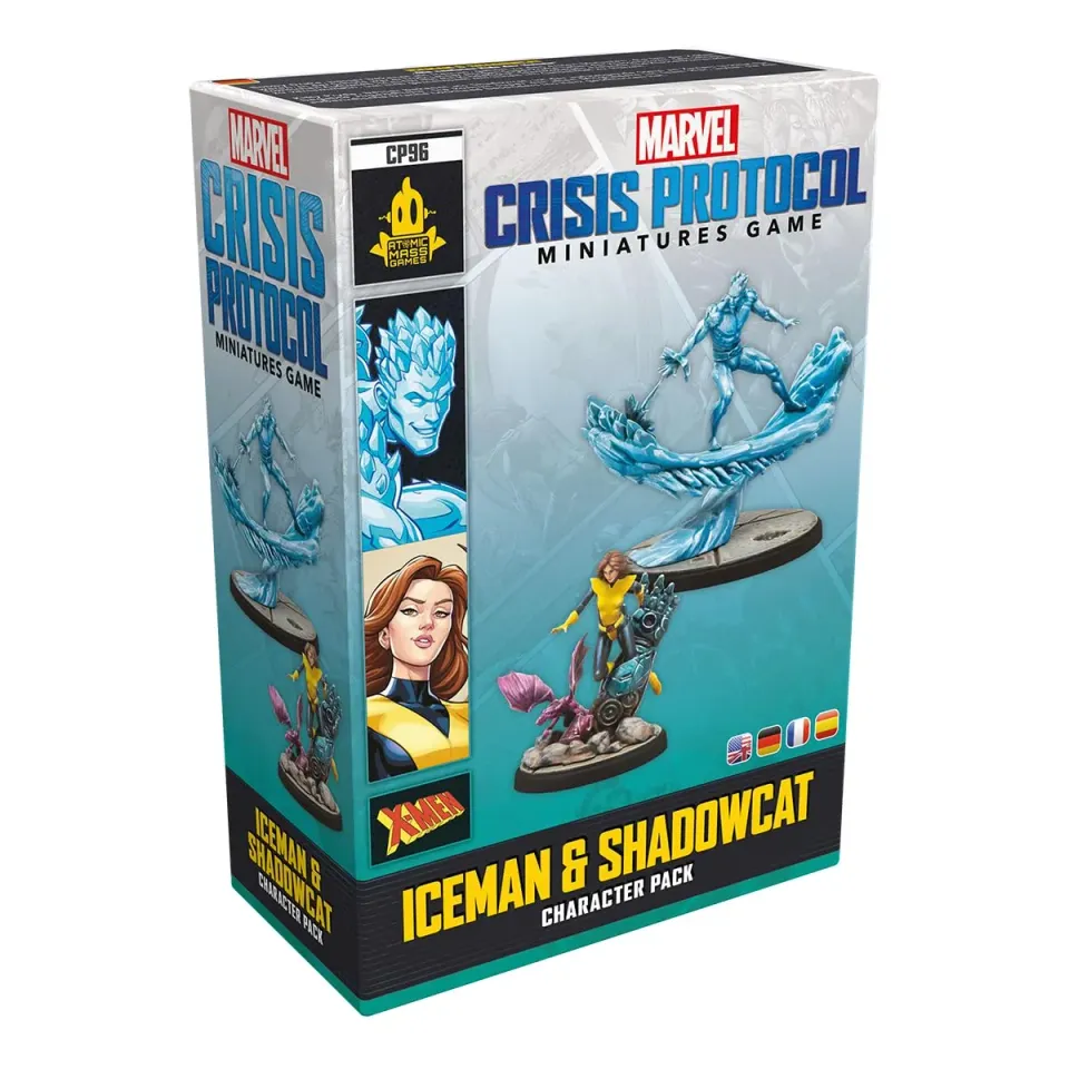 Atomic Mass Games Marvel Crisis Protocol Iceman Shadowcat Pack