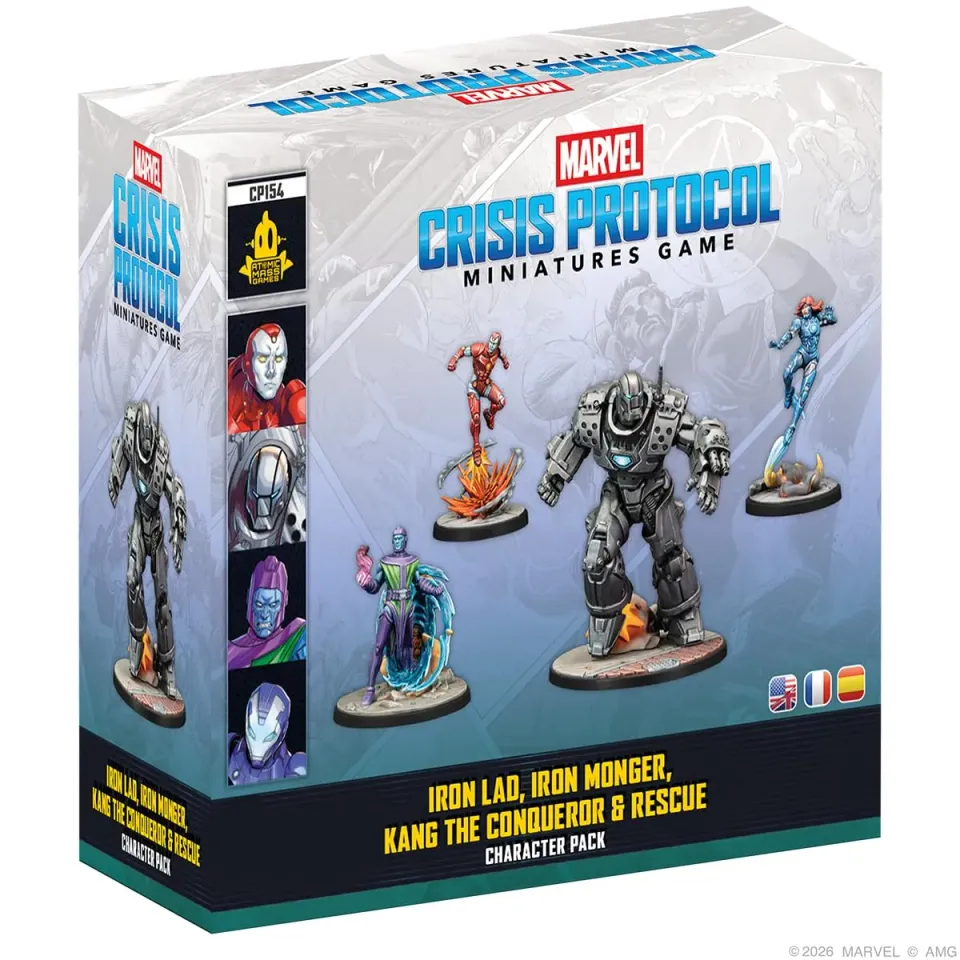 Asmodee Marvel: Crisis Protocol Iron Lad Kang Rescue Miniaturen-Set