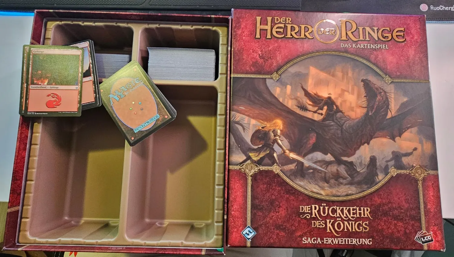 Asmodee Herr der Ringe Kartenspiel Rückkehr des Königs Saga-Erweiterung