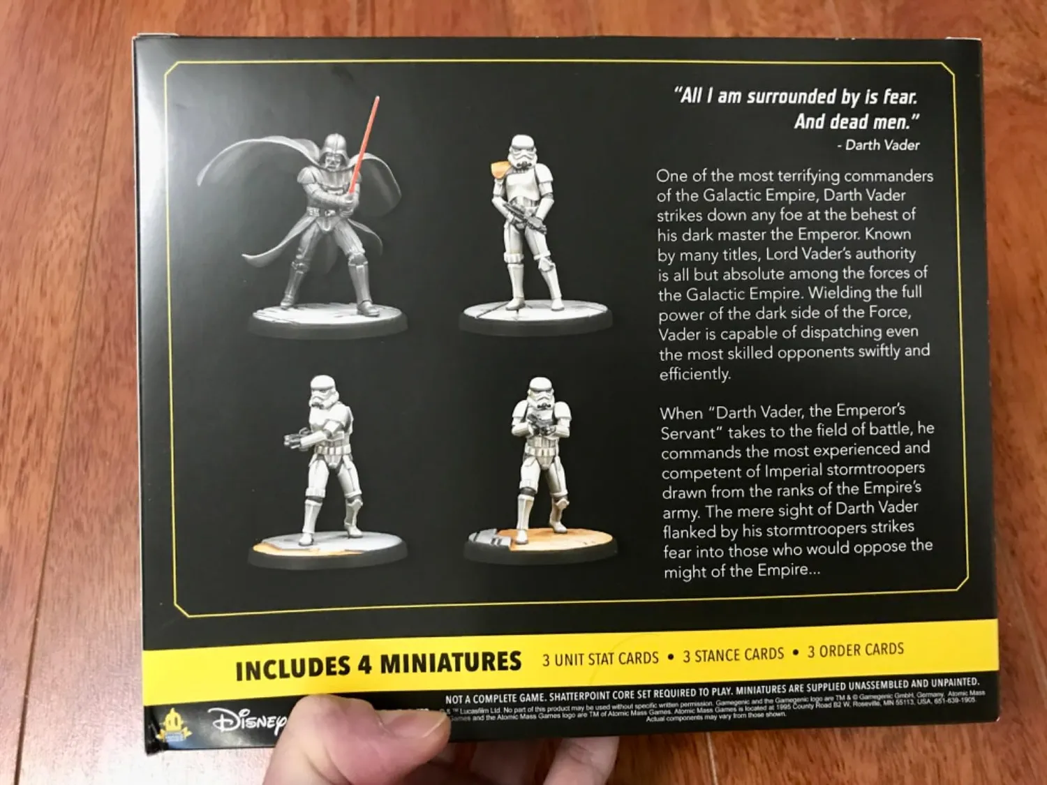 Asmodee Star Wars Shatterpoint Fear and Dead Men Squad Pack