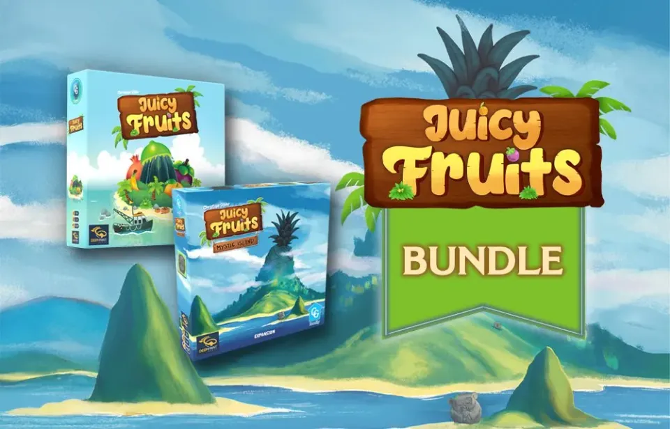 Capstone Games Juicy Fruits Bundle Brettspiel mit Erweiterung