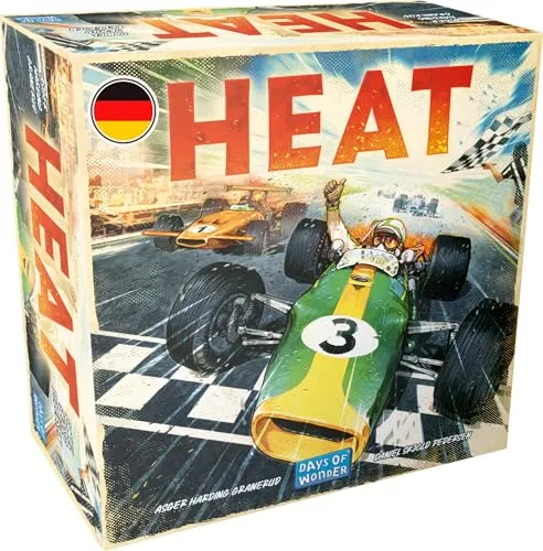 Days of Wonder Heat Grundspiel Rennspiel Deutsch