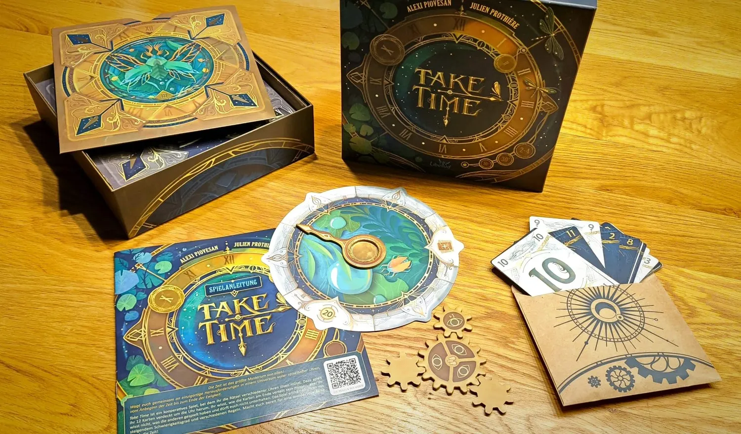 Asmodee Take Time Grundspiel kooperativ deutsch Familie