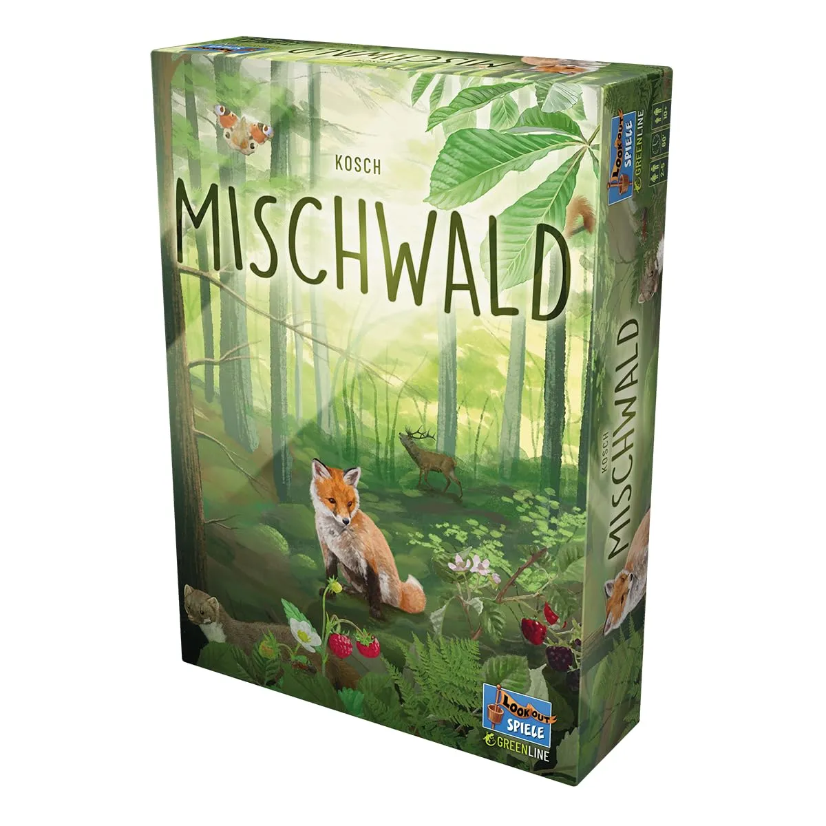 Asmodee Mischwald Grundspiel Familienspiel Deutsch