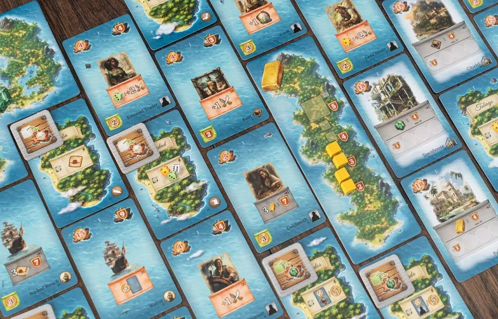 Capstone Games Pirates of Maracaibo Brettspiel Basisspiel deutsch