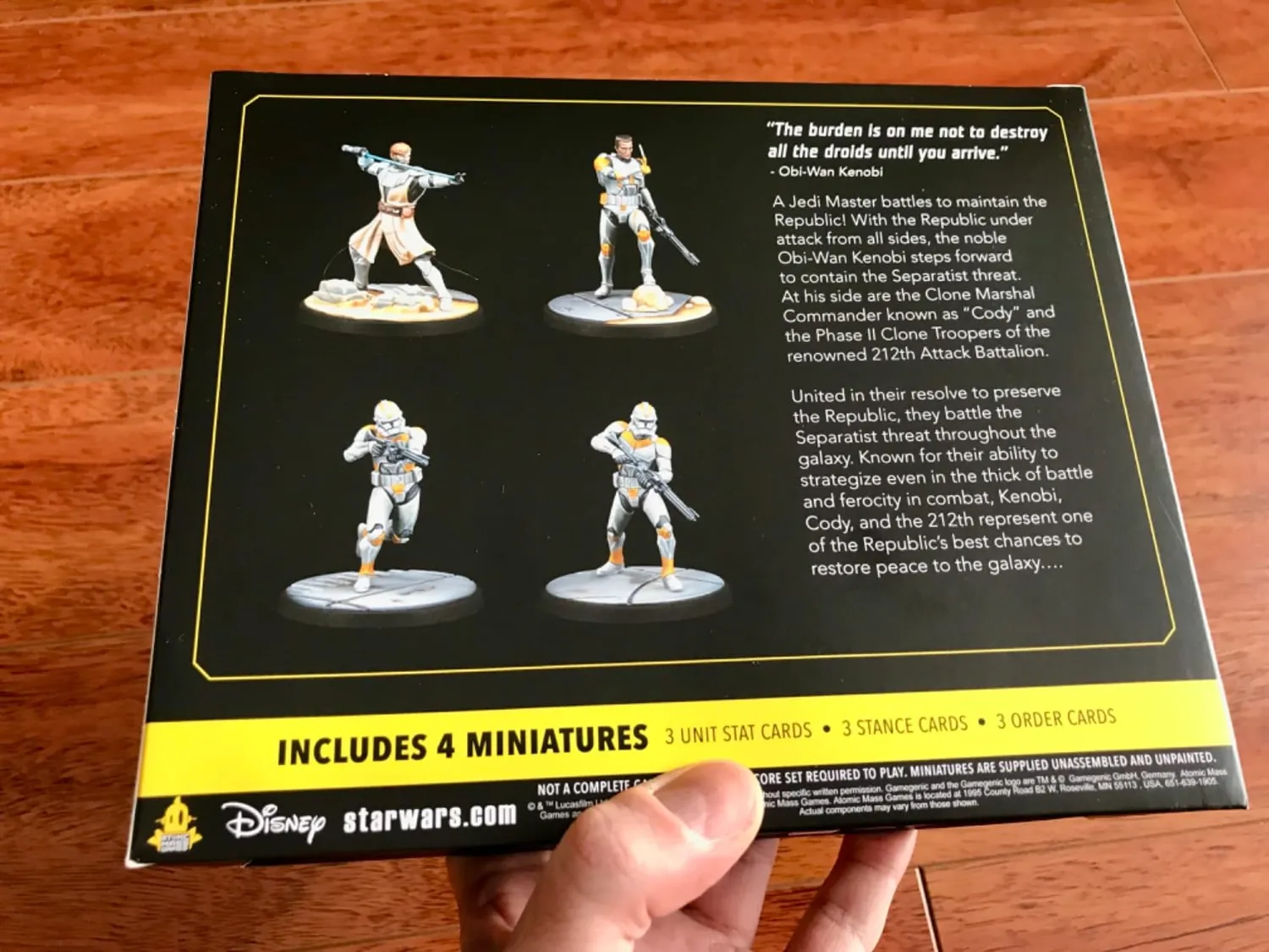Asmodee Star Wars Shatterpoint Hello There Squad Pack Obi-Wan