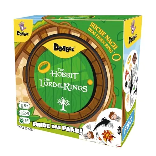 Dobble Herr der Ringe Kartenspiel Dose für Reaktionsspiel