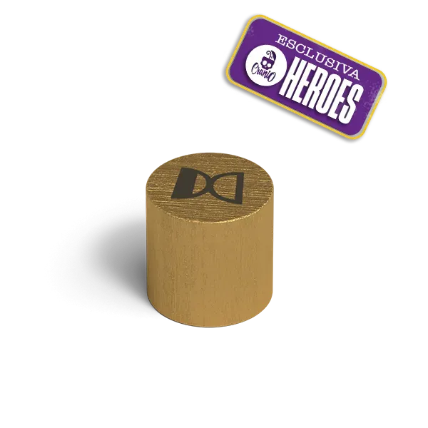 Cranio Bone Wars Rundenmarker Holz