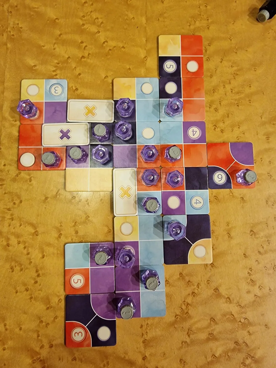Asmodee Ink Familienspiel Deutsch Tintenmuster Legespiel