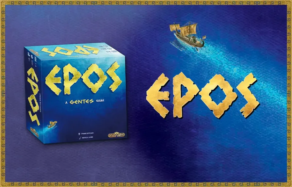 Capstone Games EPOS A Gentes Game Brettspiel Deluxe + Promos