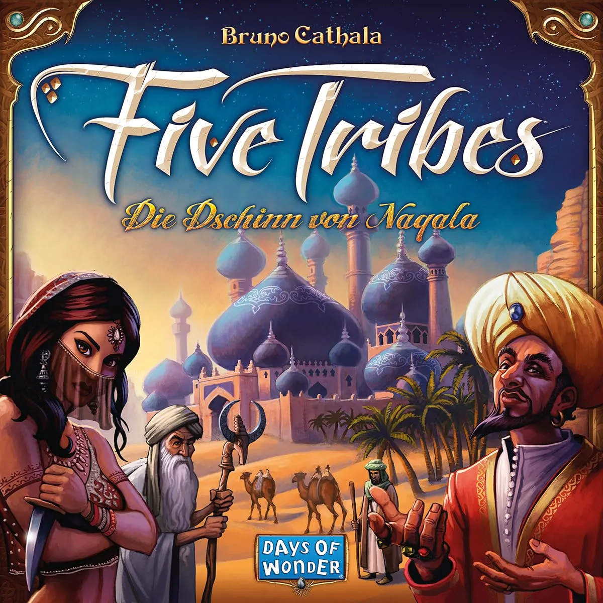 Asmodee Five Tribes Kennerspiel Deutsch Bruno Cathala