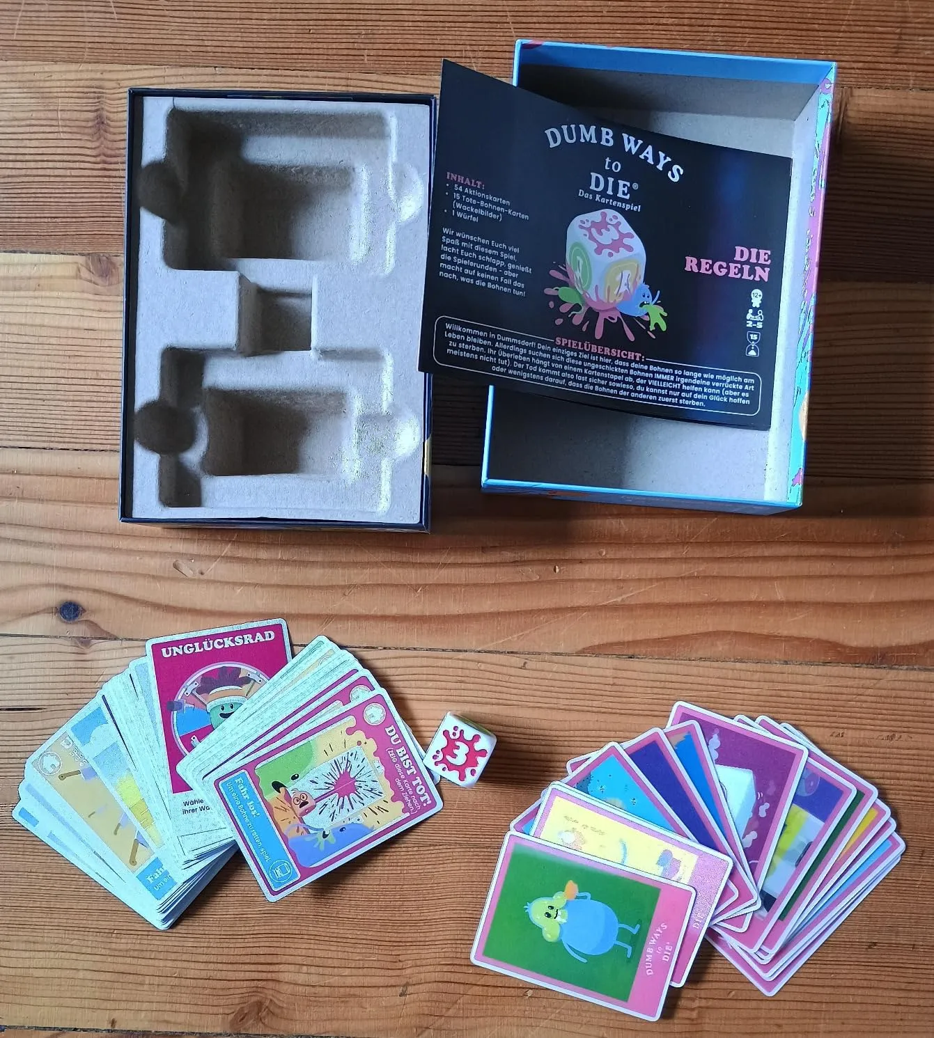 Spin Master Dumb Ways to Die Kartenspiel deutsch ab 12 Jahren