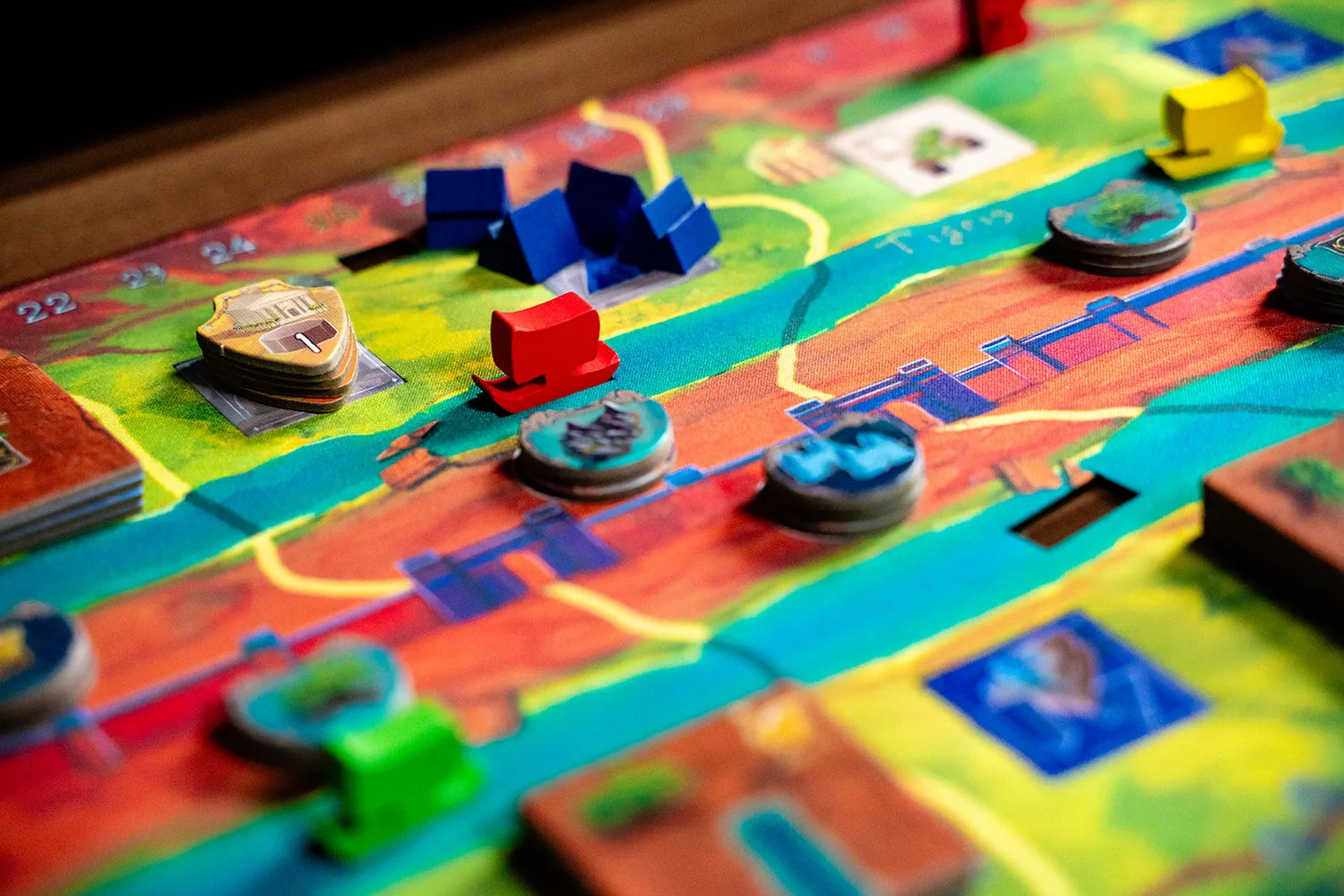 Capstone Games Papyria Brettspiel Zivilisation und Wissen