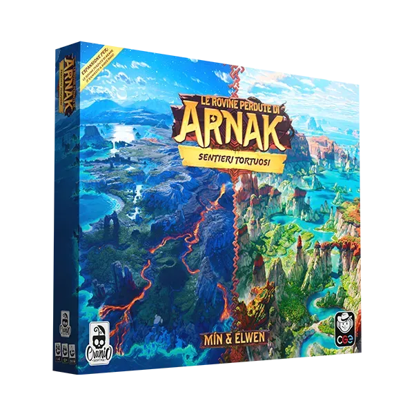Cranio Arnak Gewundene Pfade Erweiterung Brettspiel