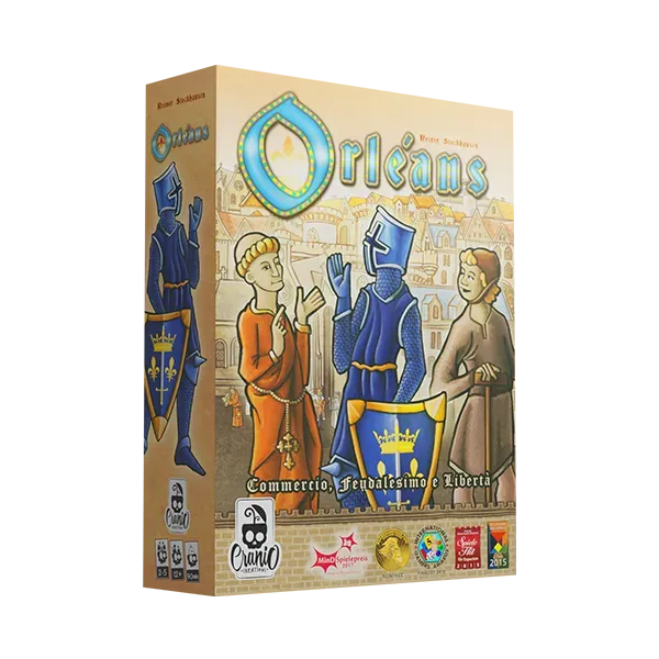 Cranio Orléans Neue Edition Brettspiel 5-Spieler-Erweiterung
