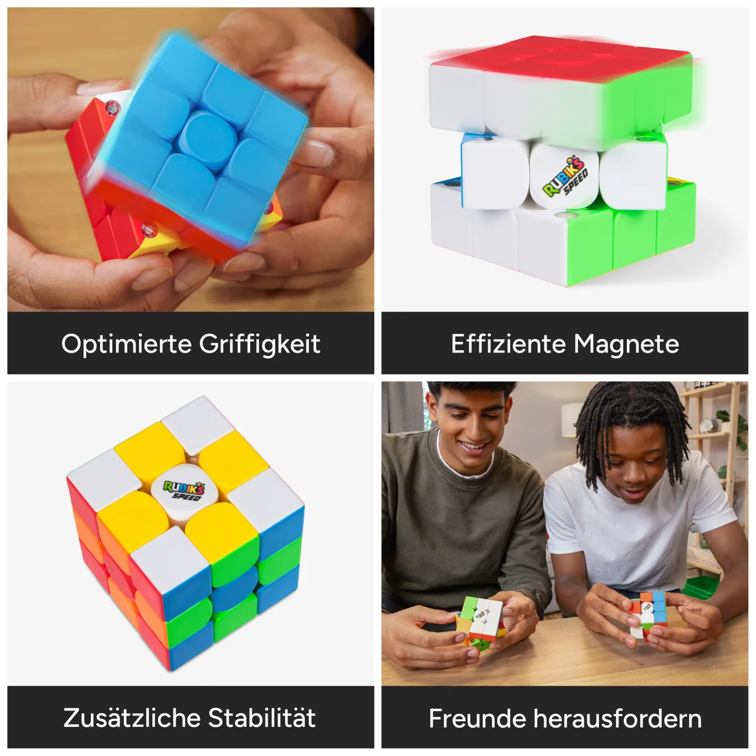 Rubik's Speed Cube 3x3 Zauberwürfel magnetisch