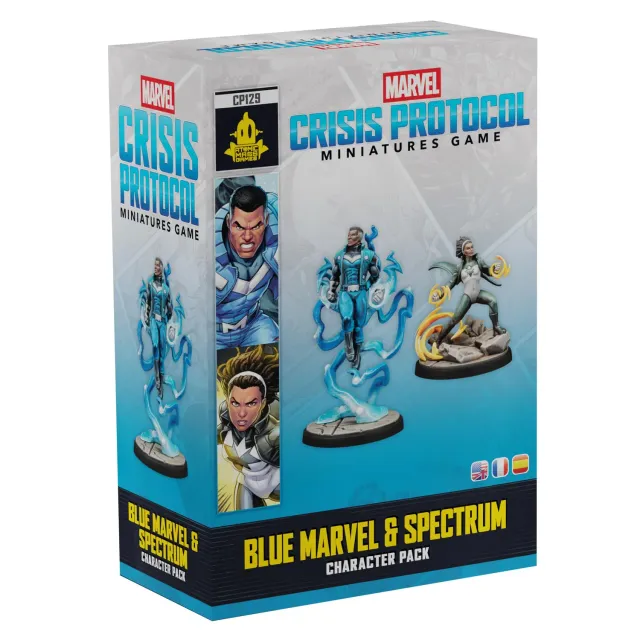 Asmodee Marvel Crisis Protocol Blue Marvel Spectrum Charakterpack Helden