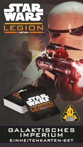 Star Wars Legion Imperium Einheitenkarten-Set 177 Karten