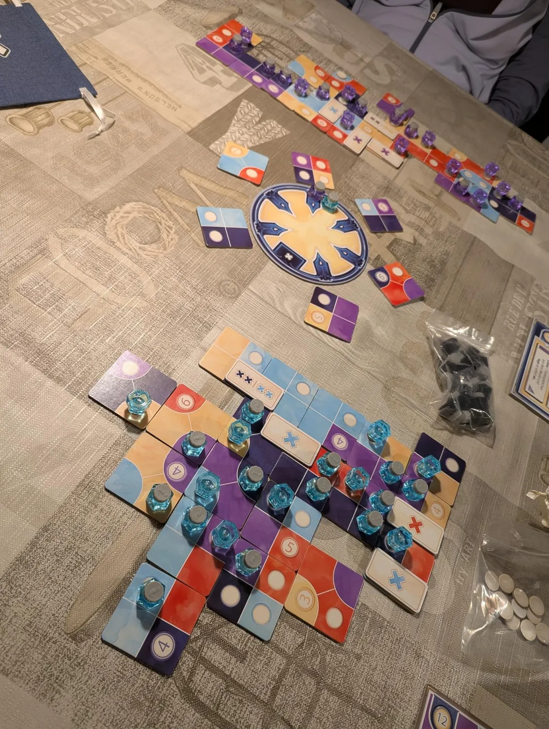 Asmodee Ink Familienspiel Deutsch Tintenmuster Legespiel