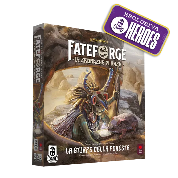 Cranio Fateforge Bundle Deluxe Brettspiel Kaan 3 Boxen