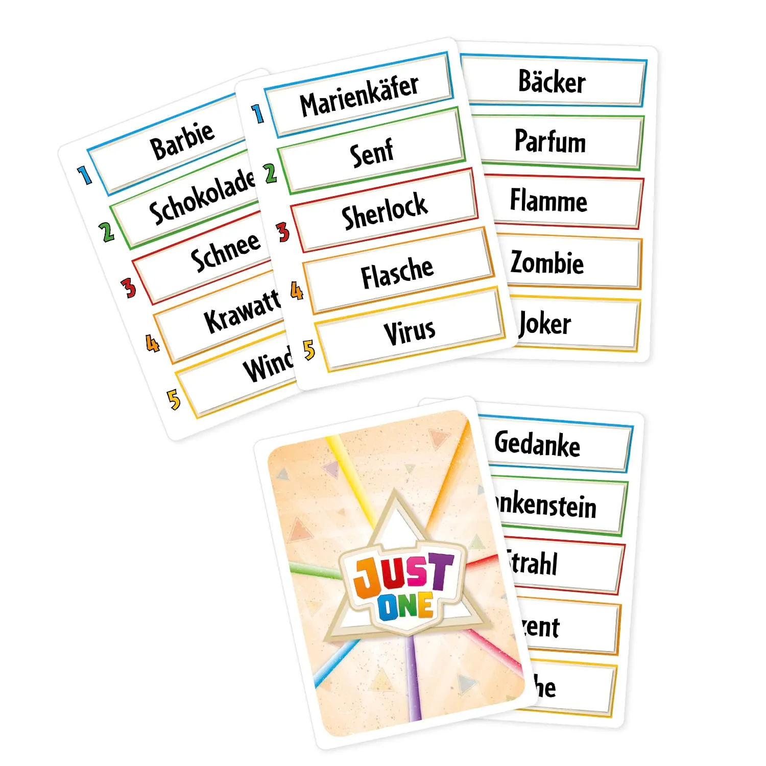 Asmodee Just One Grundspiel 2018 Partyspiel kooperativ