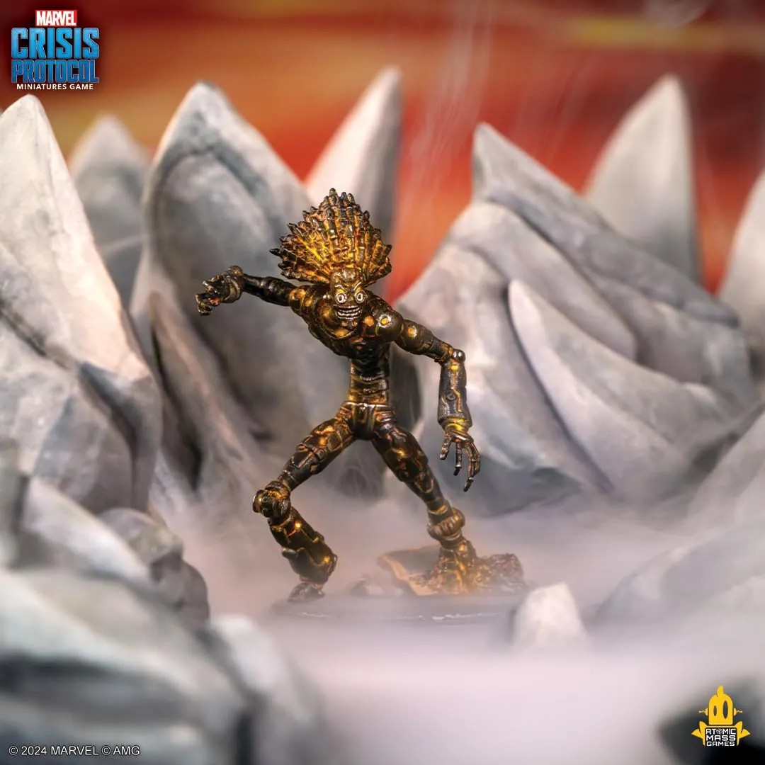 Marvel Crisis Protocol Sunspot Warlock Miniaturen-Erweiterung