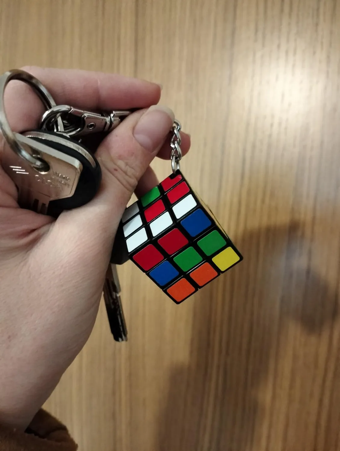 Rubik's 3x3 Zauberwürfel Mini Schlüsselanhänger