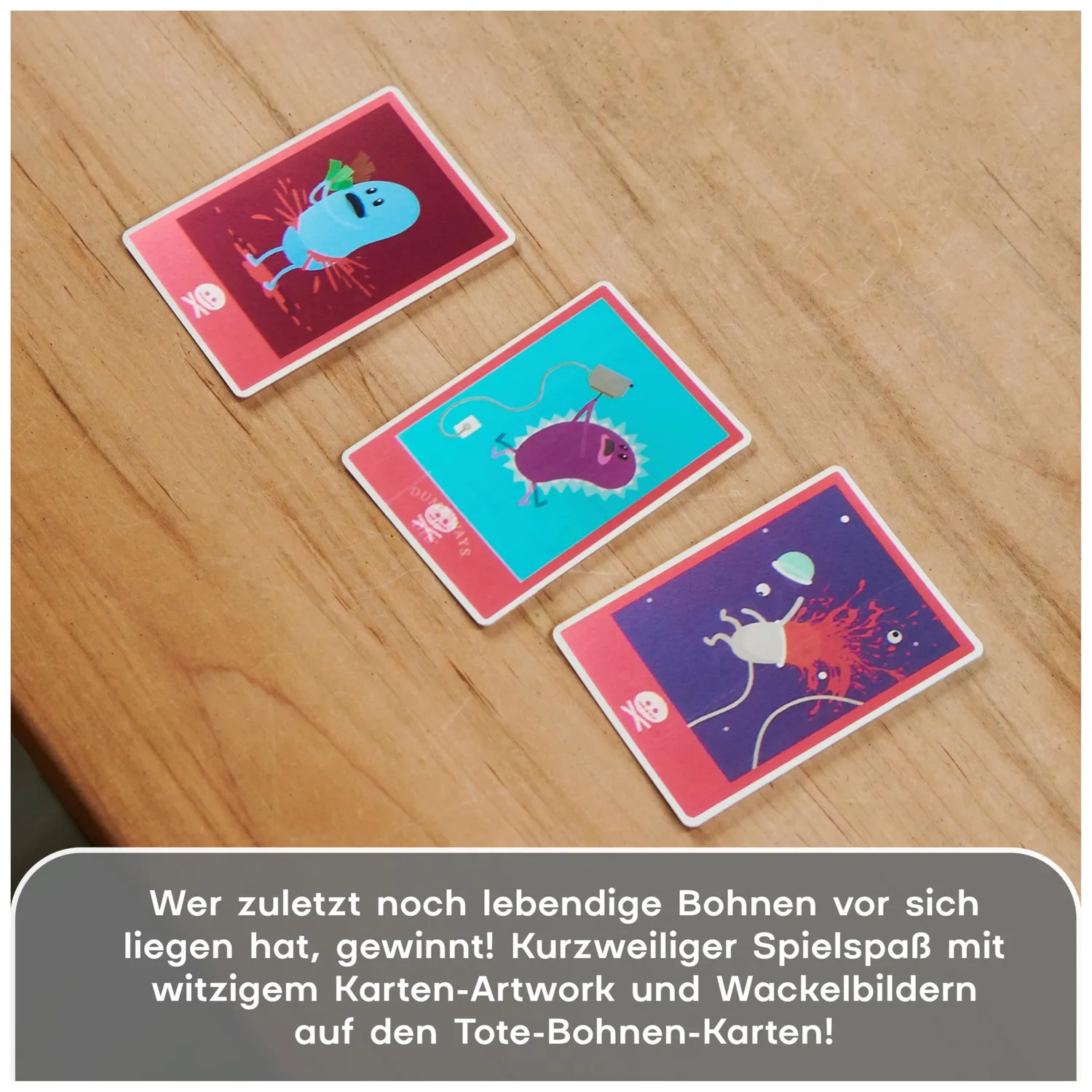 Spin Master Dumb Ways to Die Kartenspiel deutsch ab 12 Jahren