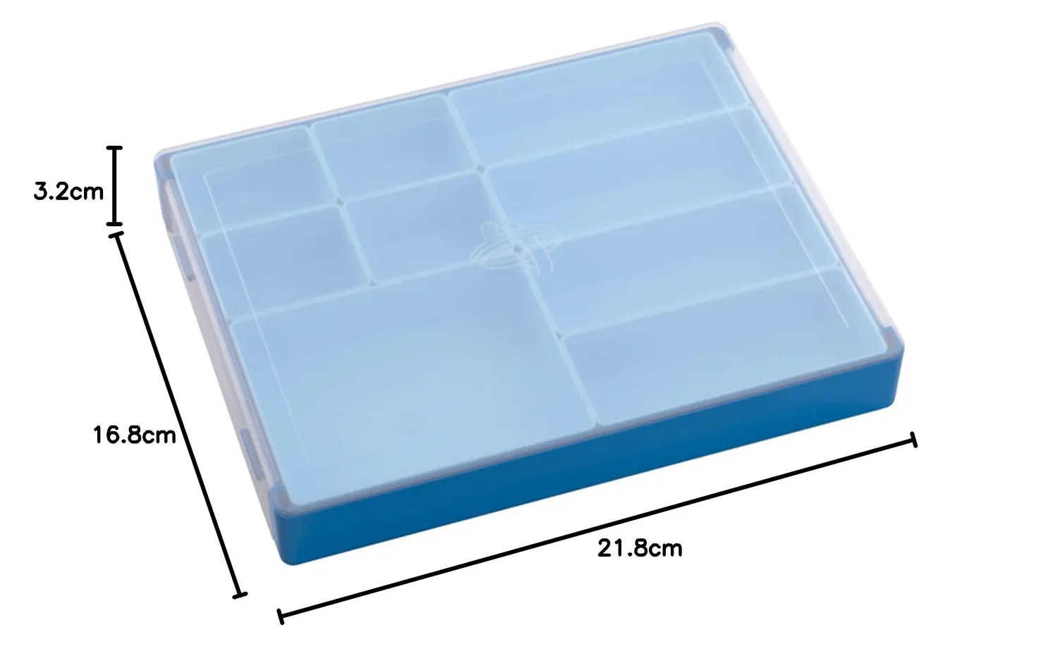 Gamegenic Token Silo Aufbewahrungsbox Blau stapelbar
