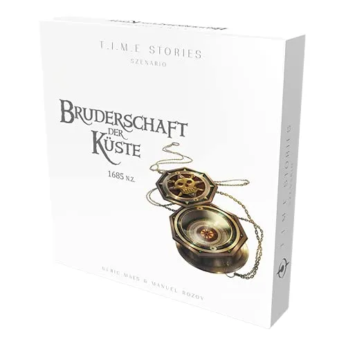 Asmodee TIME Stories Bruderschaft der Küste Erweiterung 2-4 Spieler