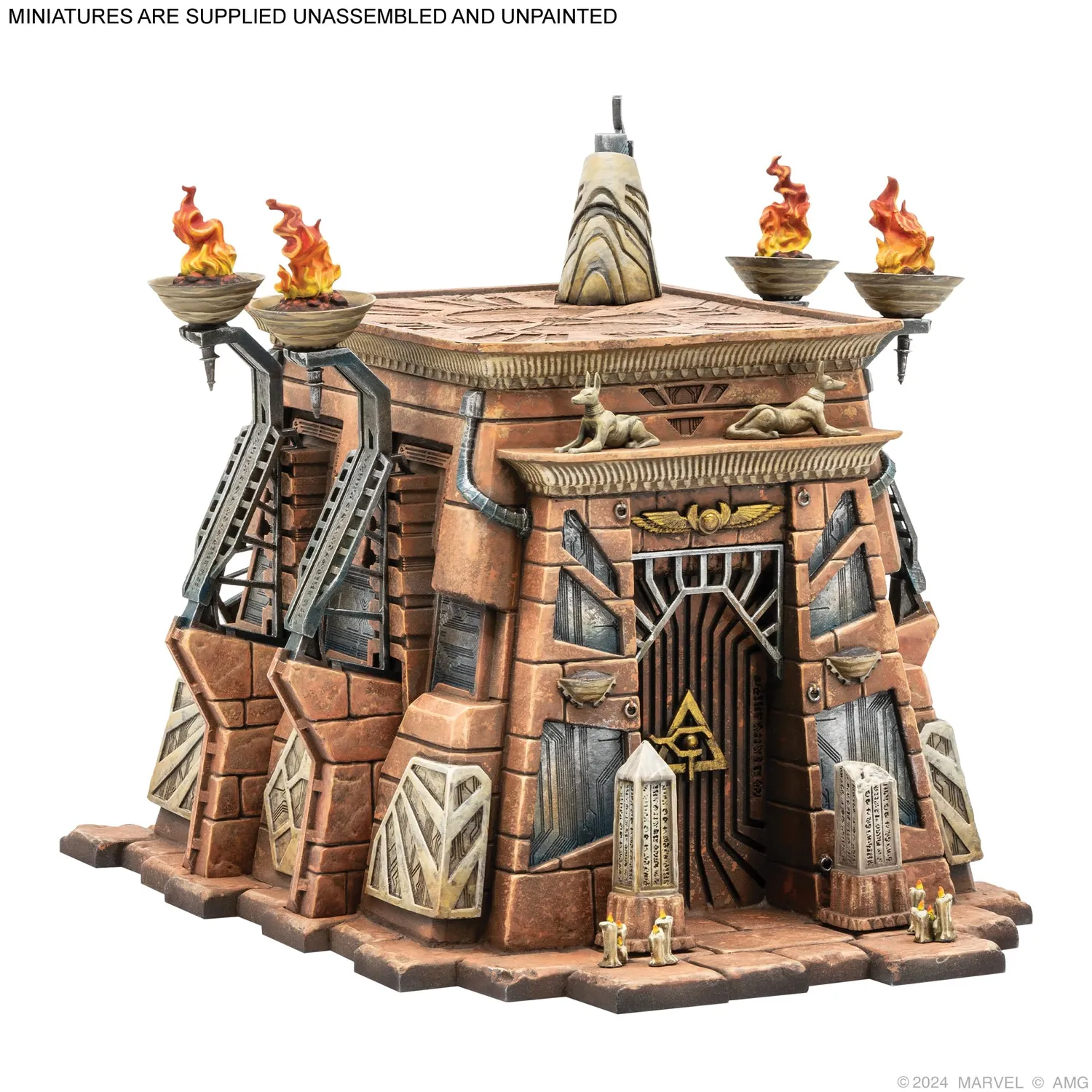 Asmodee Marvel: Crisis Protocol Shrine to En Sabah Nur Geländeset