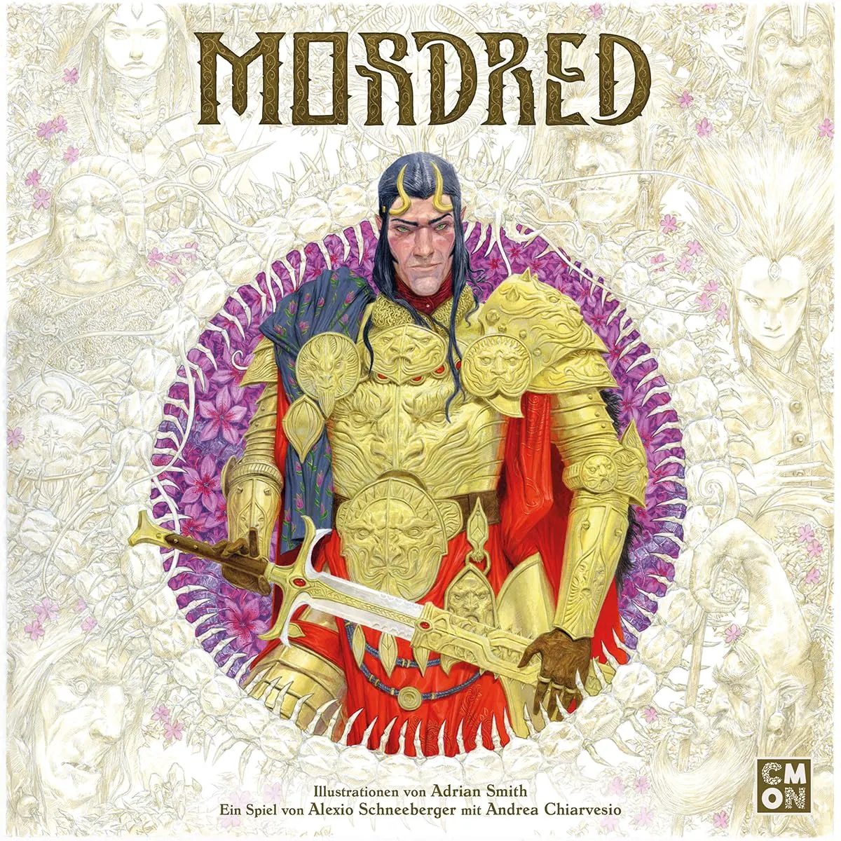 CMON Mordred Grundspiel Kennerspiel Deutsch Area Control