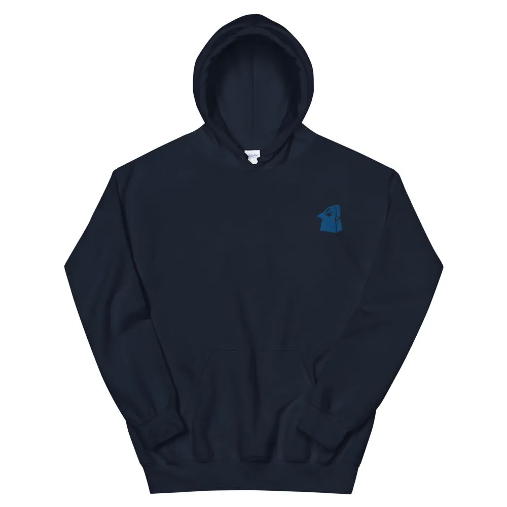 Leder Games Root Eyrie Meeple Hoodie Schwarz L Baumwolle