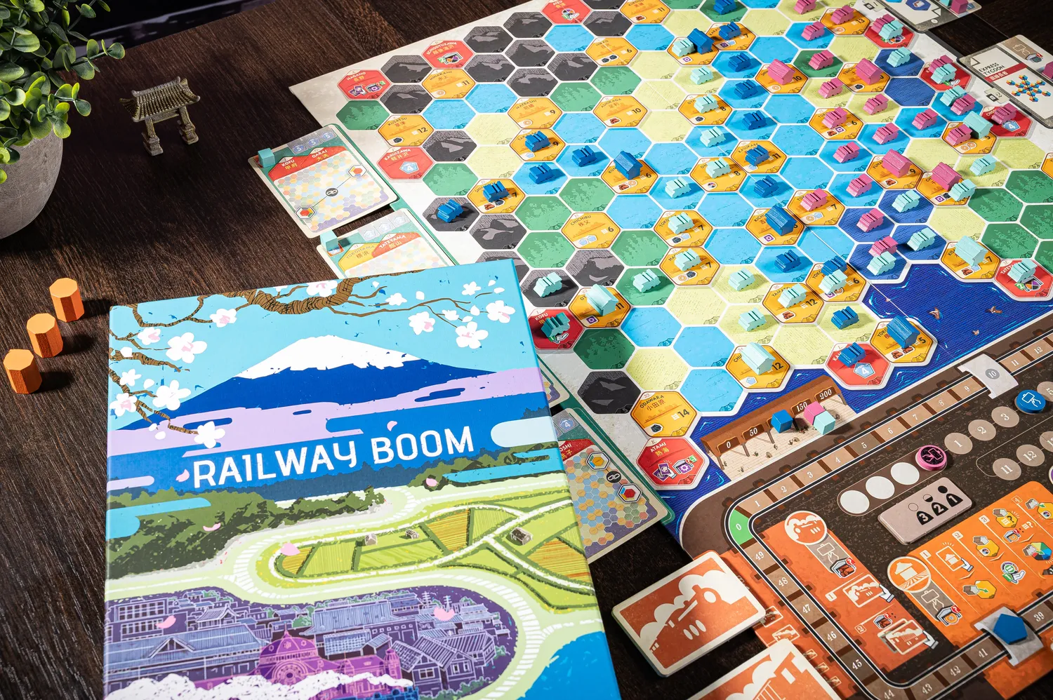 Cranio Railway Boom Kennerspiel Eisenbahn Meiji
