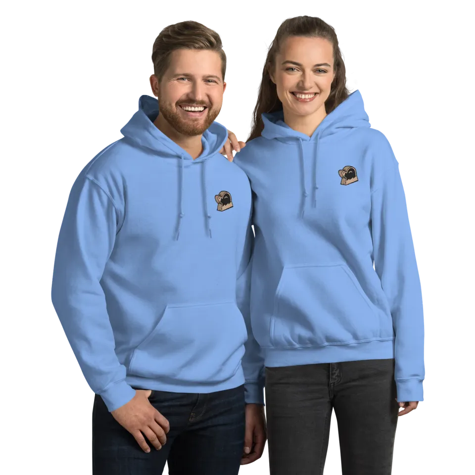 Leder Games Root Duchy Meeple Hoodie Pullover schwarz M
