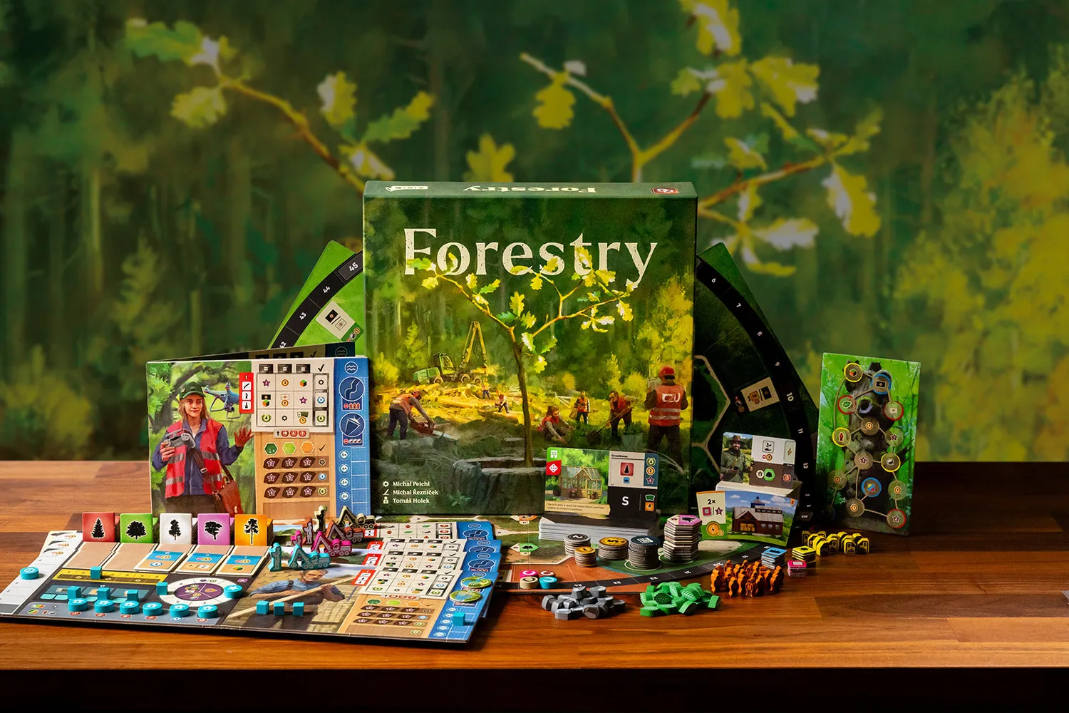 Capstone Games Forestry Brettspiel Strategiespiel