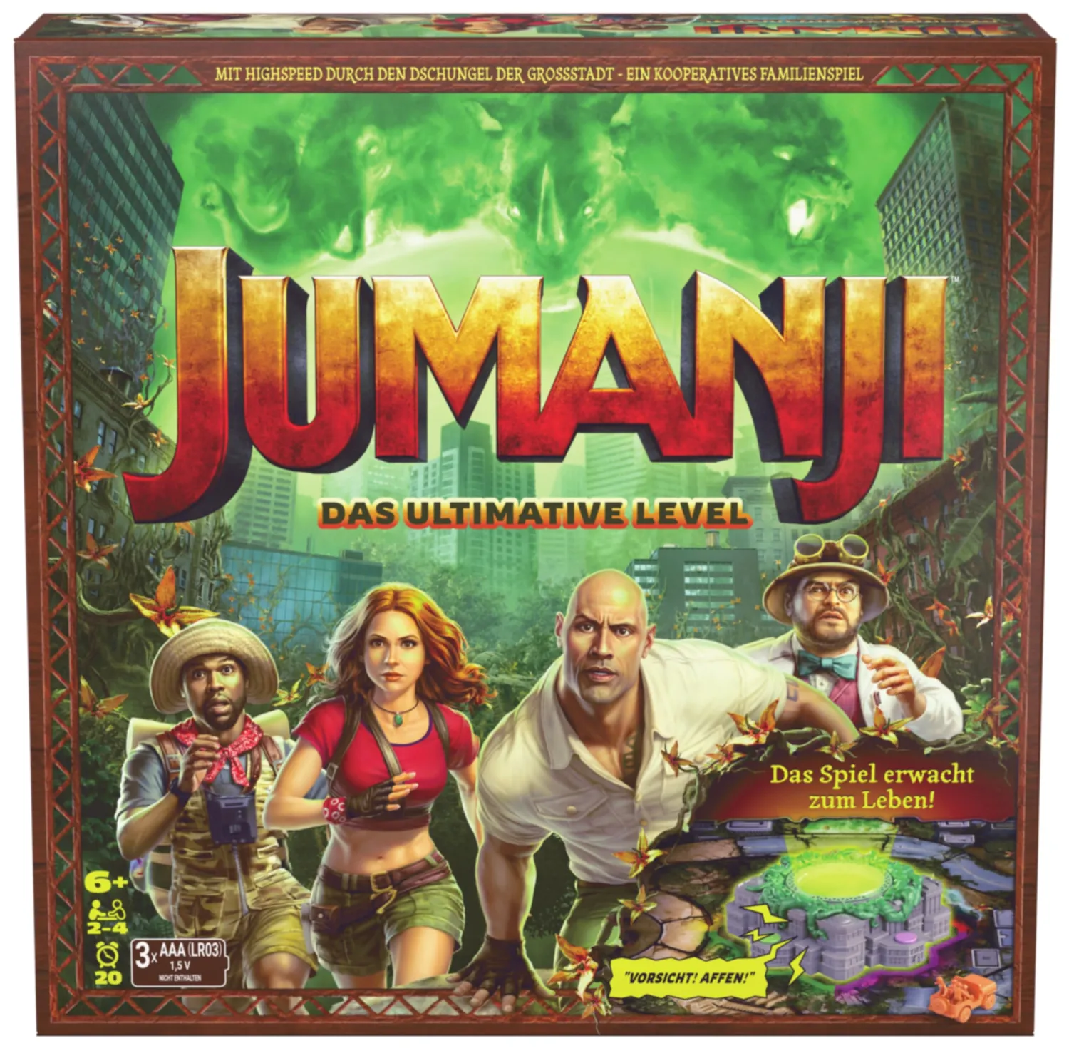 Spin Master Jumanji Das ultimative Level Brettspiel elektronisch