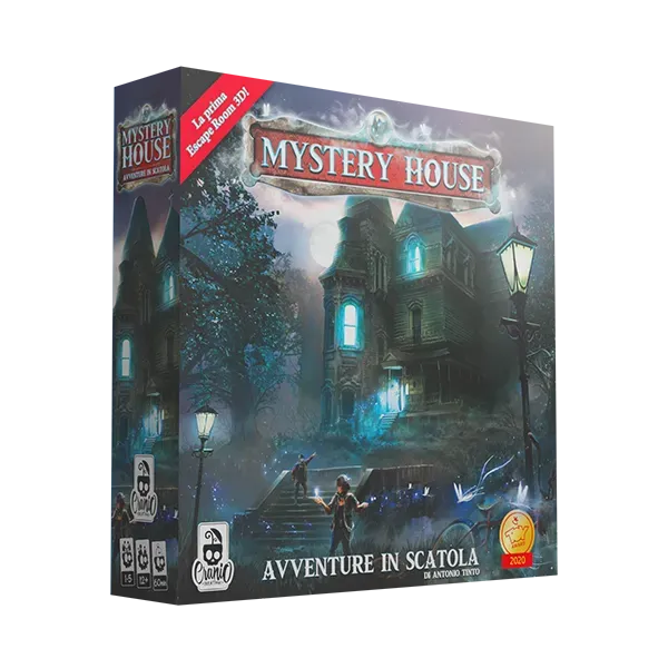 Cranio Mystery House Escape Room Brettspiel 3D